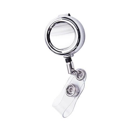 Porta gafete metálico. Mod. 10-EX-015