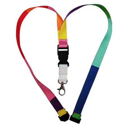 Lanyard bandola perico, broche desmontable y seguridad al cuello Mod. 19S2SDS - Image 2