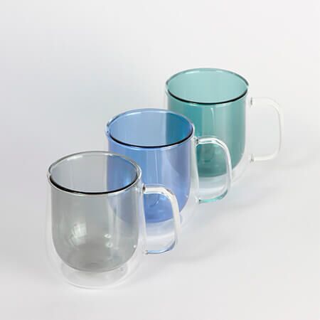 Tazas de vidrio 250 ml