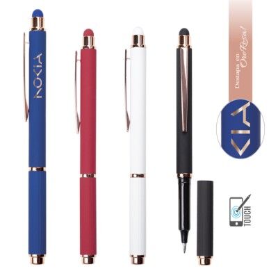 BOLÍGRAFO CON TAPA Y TOUCH SCREEN LOHAN A2985 Mod. 02-A2985