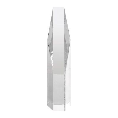 Trofeo de cristal diagonal Mod. 05-T531 Transparente