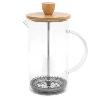 Cafetera Prensa Francesa "BAMBCOFFEE" Mod. 05-T633 Transparente