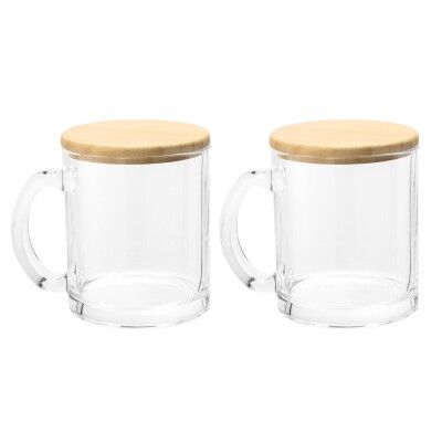 Set de tazas "Magui" Mod. 05-T674 Transparente