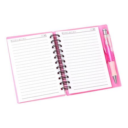 Libreta de plástico wire-o. Mod. 10-LB-013