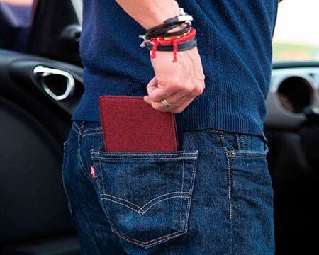 BILLETERA TARJETERO BAKER A2551 Mod. 02-A2551