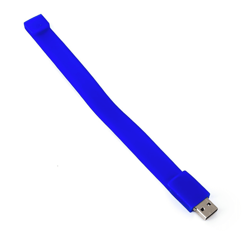 USB PULSERA SILIC?N 8GB AZUL Mod. 06-USB074-AZ