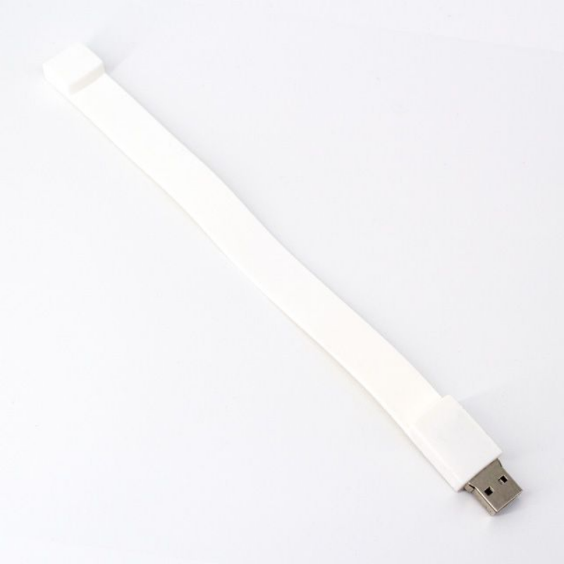 USB PULSERA SILIC?N 8GB BLANCO Mod. 06-USB074-BL
