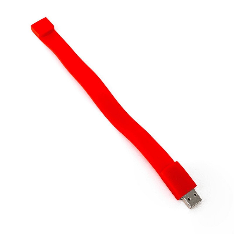 USB PULSERA SILIC?N 8GB ROJO Mod. 06-USB074-RJ