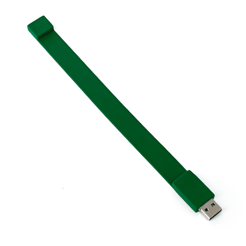 USB PULSERA SILIC?N 8GB VERDE Mod. 06-USB074-VE