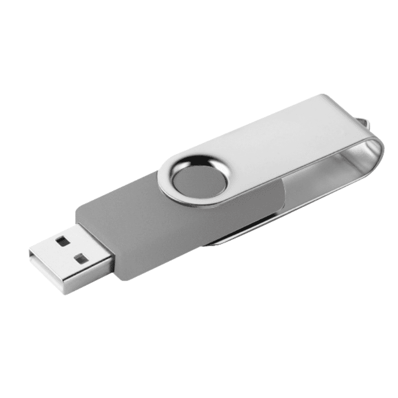 USB GIRATORIA LONDON 8GB PLATA Mod. 06-USB080-PL