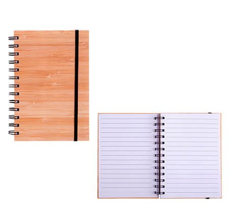 libretas de madera personalizadas