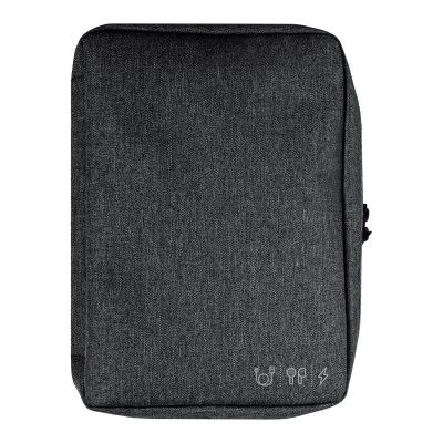 ORGANIZADOR DE CABLES "FILLMORE" Mod. 05-EC742 Gris Oscuro