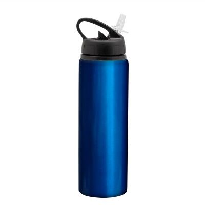 BOTELLA "DRINKER" Mod. 05-T622 azul metalizado