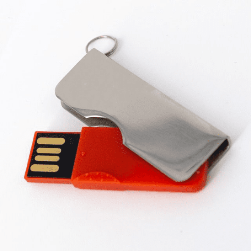 USB LLAVERO GIRATORIO 4GB ROJO Mod. 06-USB044-RJ