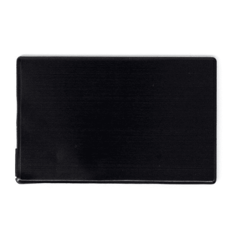 TARJETA DE ALUMINIO DE 8GB NEGRO Mod. 06-USB107-NE