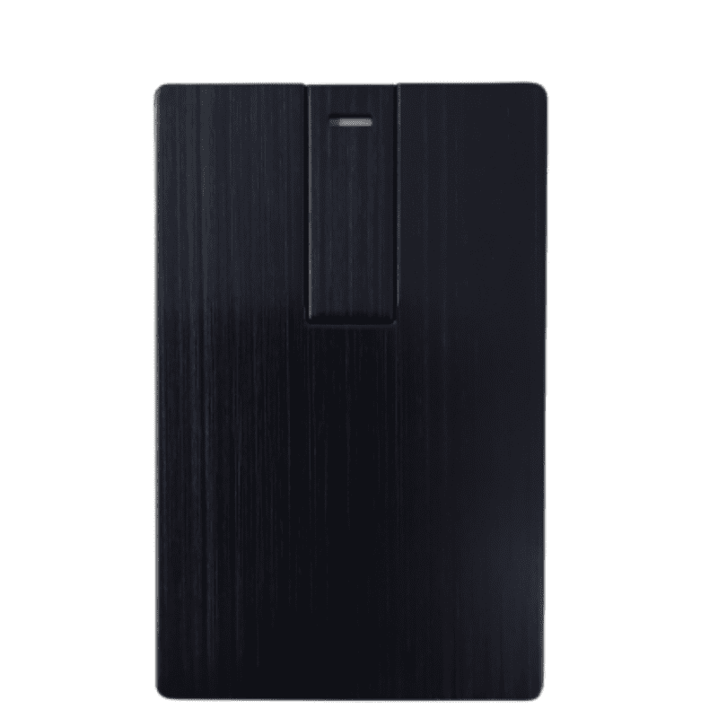 USB TARJETA SLIM METALICA NEGRO Mod. 06-USB129-NE