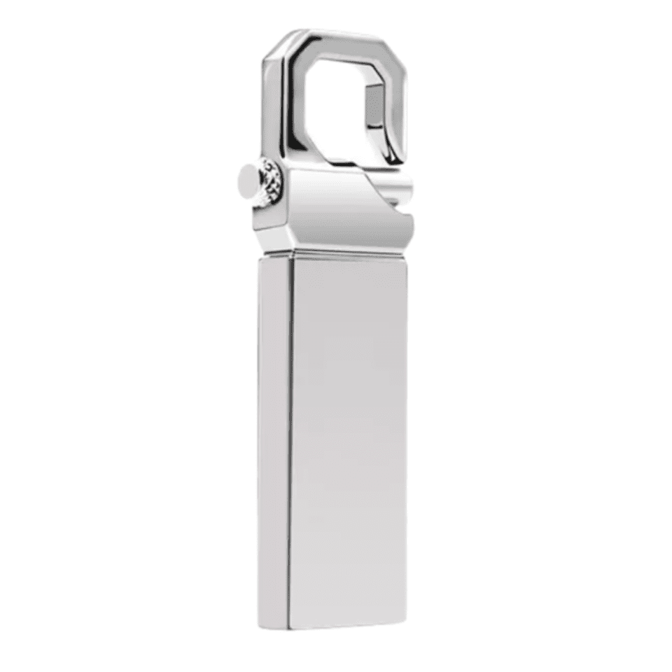 MEMORIA USB CANDADO 16 GB PLATA Mod. 06-USB405